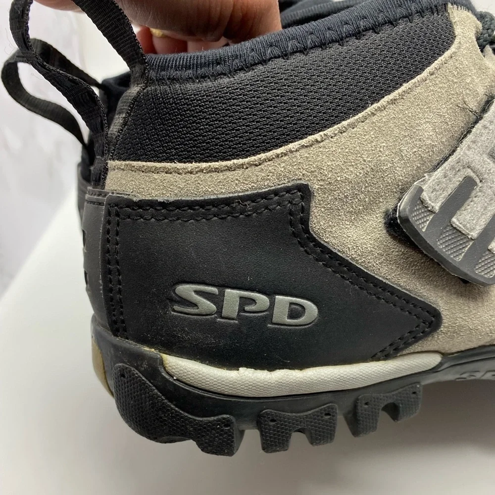 SHIMANO SPP‎ CYCLING  Athletic Black Taupe BIKE SHOES women’s Size 44 US 10